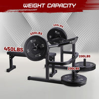 GARVEE Chest Press Machine with Adjustable Flat Bench - Versatile Home Gym Bench Press Rack with Independent Converging Arms and Heavy-Duty Steel Frame