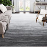 Garvee Large Area Rug 10x13 Washable Non-Slip Low Pile Soft Carpet for Living Room Bedroom Nursery Grey - Gray