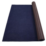 Garvee 6' × 29.5' Marine Carpet Roll, 0.18" Thick Waterproof Boat Carpet with Non-Slip Ribbed Surface & Rubber Backing, Durable Indoor Outdoor Rug for Deck, Patio, Dock, RV & Camping, Blue - Navy Blue