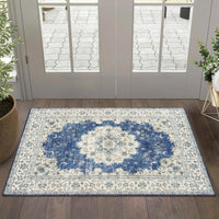 Oriential 2x3 Blue Rugs