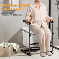 Garvee Stand-Up Assist Aid for Elderly, Support Up to 450Lbs, Adjustable Chair Couch Stand Assist for Home Hospital, Bed Toilet Chair Lift Assist for Seniors, Patients and Disabled, Black