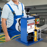 Garvee Electric Wire Stripping Machine for Scrap Cable Copper Recycling, 0.06-0.98 Inch High Precision Wire Stripper Tool, Automatic Wire Stripper for 7/0-15 AWG