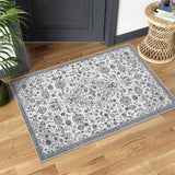 Garvee 2x3 Rug Entry Rug Washable Rugs Boho Rug Non Slip Small Rug Door Mat Floral Throw Rugs Bathroom Rugs Oriental Rug Carpet for Bedroom Stain Resistant Entryway Rugs Indoor Rug 2'x3' Multi - Multicolor