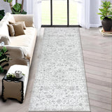 Garvee 2x3 Area Rugs for Bedroom Washable Rugs Boho Rug for Living Room Vintage Rug Non Slip Carpet Throw Rugs Stain Resistant Office Rug Classroom Rug 5'x7' Pink - Pink