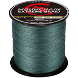 Garvee Braided Fishing Line 300M 8 Strands Abrasion Resistant Super Strong 100% PE Dark Green 10LB
