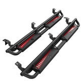 Garvee 6" Running Boards Compatible with 2005-2023 Toyota Tacoma Double Cab, Bolt-On Steel Side Steps, Black, Durable, Non-Slip, Customizable - 