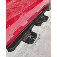 Garvee Running Boards Compatible with Toyota Tacoma Double Cab 2005-2023,Steel Rock Sliders for Toyota Tacoma,Steel Nerf Bars Side Steps Step Bars