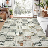 Garvee Camouflage 10x13 Area Rug Extra Large Machine Washable Rug for Living Room Plaid Checkered Accent Rug Stain Resistant Non-Slip Modern Abstract Aesthetic Floor Cover Carpet Rug for Home Decor - Camouflage