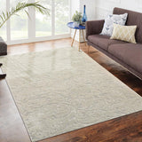 Garvee Area Rug 11x15 Bedroom Area Rug Large Area Rug Boho Tribal Area Rug Non-Shedding High-Low Pile Fluffy Rug Moroccan Accent Carpet Rug for Living Room Bedroom Nursery - Beige