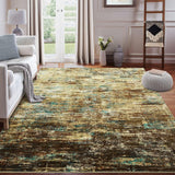 Garvee Washable Rug 10x13 Extra Large Rugs Abstract Rug Modern Soft Living Room Area Rug Non-Slip Washable Rugs for Bedroom Non Shedding Throw Rugs for Living Dining Room Office - Multicolor