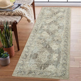 Garvee Washable Runner Rug 2x6 Boho Hallway Rug Runner Long Entryway Rug, Low-Pile Accent Rug for Bedroom, Non-Slip Soft Carpet Runner Throw Rugs for Bathroom Laundry Room Taupe 2'x6' - Brown & Khaki