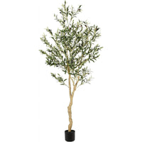 Garvee Artificial Fiddle Leaf Fig Tree 7FT(2pcs) Tall Fake Ficus Tree for Home Decor Faux Lyrata Plants Green Tree with Pot for Indoor Outdoor Home Office Living Room Bathroom Decor