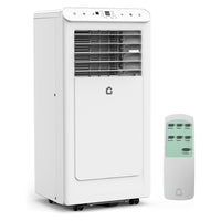 Garvee 10000BTU Portable Air Conditioner, 3-In-1 Stand UP AC Unit With Dehumidifier, Fan Modes for Room Up to 450 Sq. Ft, Auto Swing, 24 Timer, White