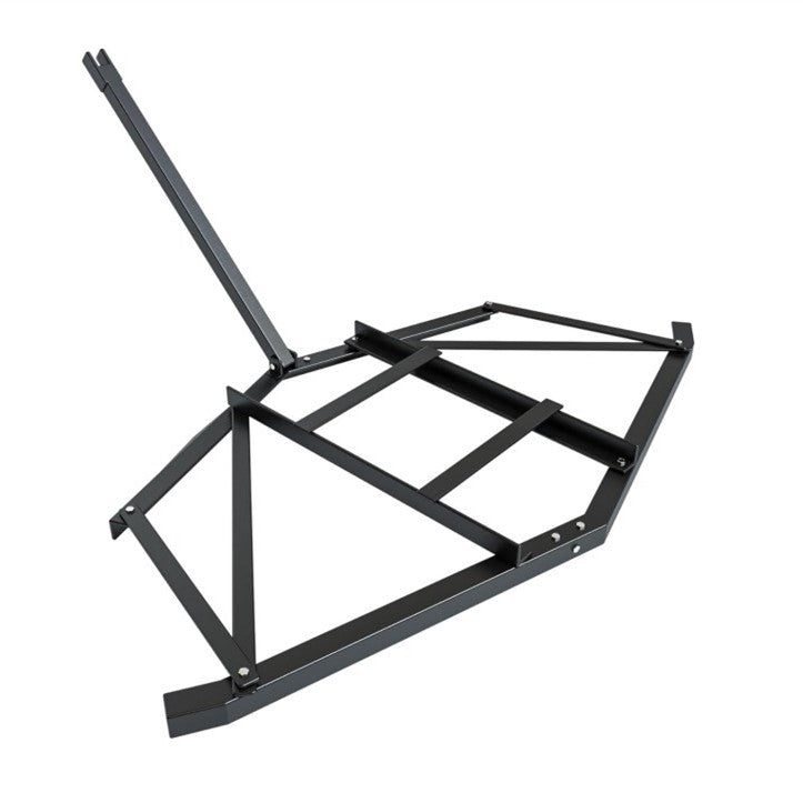 Garvee 72" Wide Driveway Drag - Heavy Duty Gravel Leveler, Tow Behind Drag Harrow, Driveway Tractor Harrow with 2 Adjustable Bars, Heavy Duty Steel, Driveway Grader for ATV, UTV, Garden Lawn Tractors