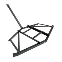 Garvee 72" Wide Driveway Drag - Heavy Duty Gravel Leveler, Tow Behind Drag Harrow, Driveway Tractor Harrow with 2 Adjustable Bars, Heavy Duty Steel, Driveway Grader for ATV, UTV, Garden Lawn Tractors
