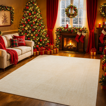 Garvee Washable Area Rug 10x13 Modern Solid Distressed Design Non-Slip Backing Polyester Fiber Durable Low Pile for Living Room Bedroom Dining