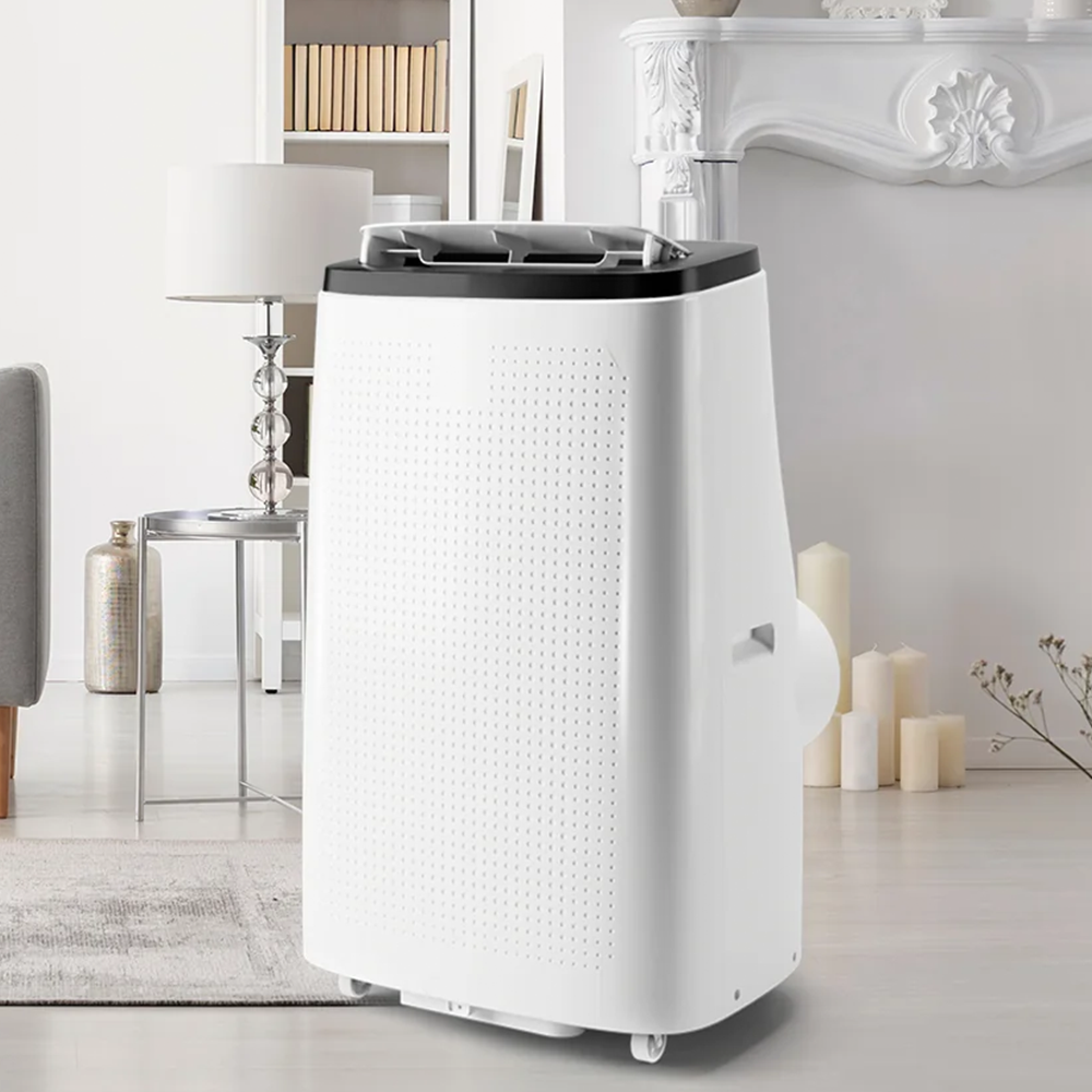 Garvee Portable Air Conditioners, 14000 BTUs Portable AC Unit 3-in-1 Cooling, Dehumidifier & Fan, Standing A/C Portable Air Conditioner for Room Up to 750 Sq. Ft, 24H Timer, Window Kits