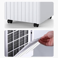 Garvee 8000 BTU Portable Air Conditioner, 3 In 1 AC Unit Built-In Cool, Dehumidifier & Fan for Rooms Up to 350 Sq.Ft, Energy Saving AC with Remote/24H Timer for Dorms/Indoor Rooms - White