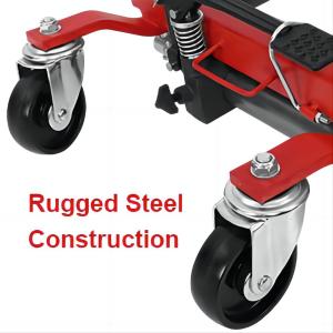 Garvee 1500lbs Car Wheel Dolly, Ratcheting Pedal Lift,2 Pack