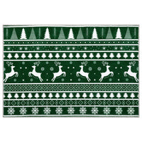 Garvee Christmas Door Mat 2x3 Mat Xmas Bath Mat Non-Slip Kithcen Rug Washable Entryway Rug Small Green Carpet Winter Doormat Rubber Back Tree Doormats for Indoor Outdoor Nursery Rug 2'x3' Green