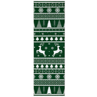 Garvee Christmas Runner Rug 2x6 Hallway Rug Xmas Tree Green Rug Runner Kitchen Rug Washable Rug Non Slip Carpet Holiday Decor Soft Rug for Bedroom Bathroom Laundry Living Room 2'x6' Green