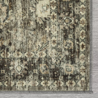 Garvee Hallway Rugs, Machine Washable Traditional Rug, Non Slip Floor Carpet, Low Pile Soft Printed Vintage Rug for Home Decor Entryway Bed Room Laundry Room Indoor