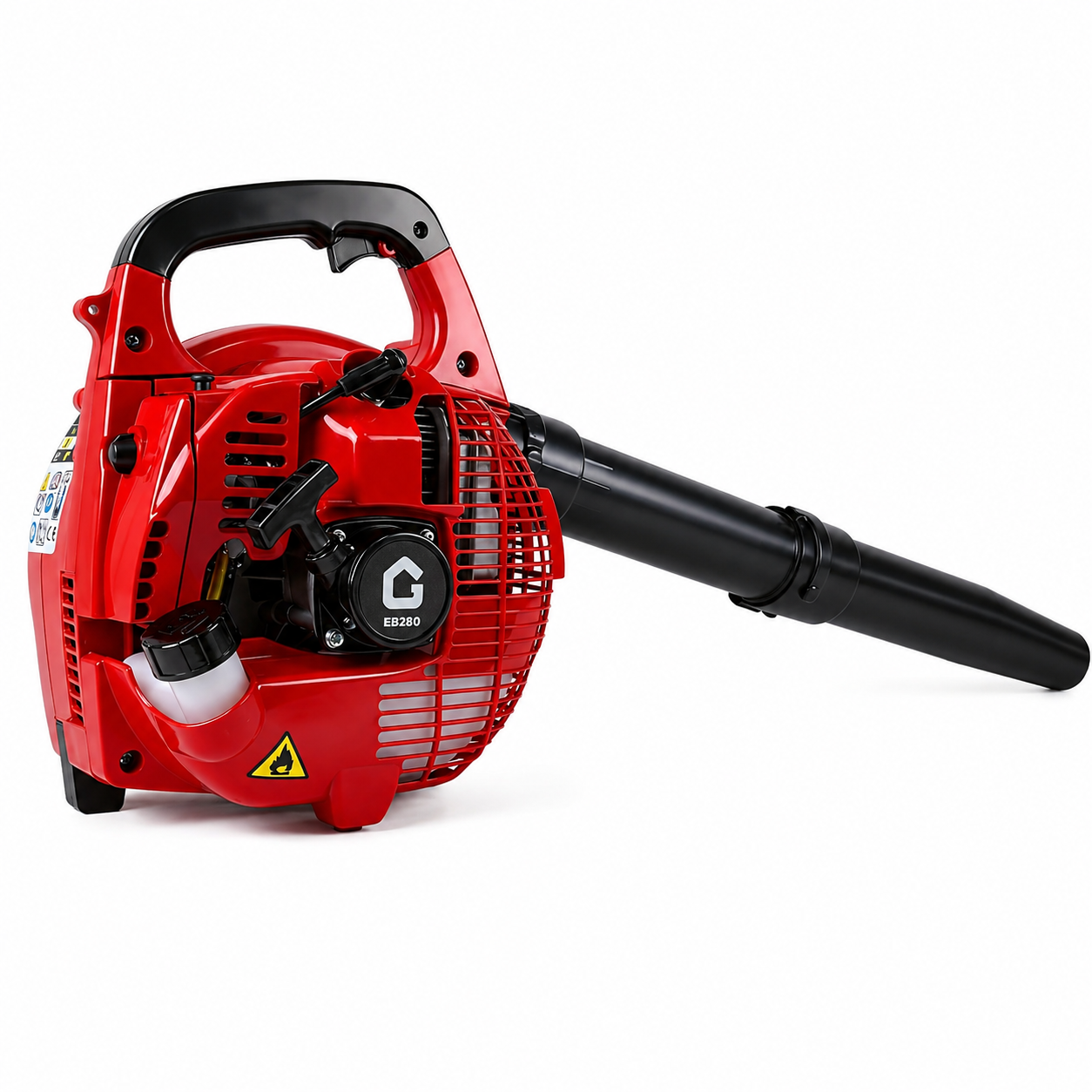 Garvee 28CC Handheld Gas Leaf Blower – 2-Stroke, 490 CFM, 280 MPH, Lightweight, Yard & Snow Cleaning