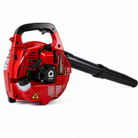 Garvee 28CC Handheld Gas Leaf Blower – 2-Stroke, 490 CFM, 280 MPH, Lightweight, Yard & Snow Cleaning