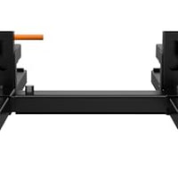 Garvee 60" Pallet Forks, 4000 lbs Capacity Clamp on Pallet Forks for Tractor Skid Steer Loader Bucket, Heavy Duty Quick Attach Forks with Adjustable Stabilizer Bar (24-40")