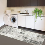 Garvee Washable Rugs 2x6 Runner Rug Non Slip Kitchen Hallway Bedroom Indoor Taupe - Taupe