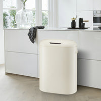Garvee Automatic Trash Can with Lid, 13 Gallon Smart Trash Can, 50L Motion Sensor Trash Can for Bedroom, Bathroom, Kitchen, Office