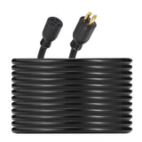 Garvee Generator Extension Cord 20Ft 30 Amp SJTW 10AWG/4C Heavy Duty High Visibility Power Cord for Patio Lawn & Garden - 