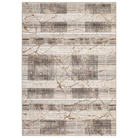 Garvee Boho Light Brown 5x7 Area Rug Living Room Rugs, Large Machine Washable Marble Distressed Rug Boho Farmhouse Neutral Ultra Thin Indoor Floor Carpet for Bedroom Under Dining Table Home