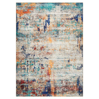 Garvee Modern Abstract Boho Washable Area Rug High-Traffic Areas Living Room Bedroom Kitchen Dining Mul 5x7