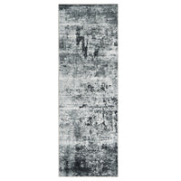 Garvee Modern Abstract Boho Washable Area Rug High-Traffic Areas Living Room Bedroom Kitchen Dining Grey 2x6
