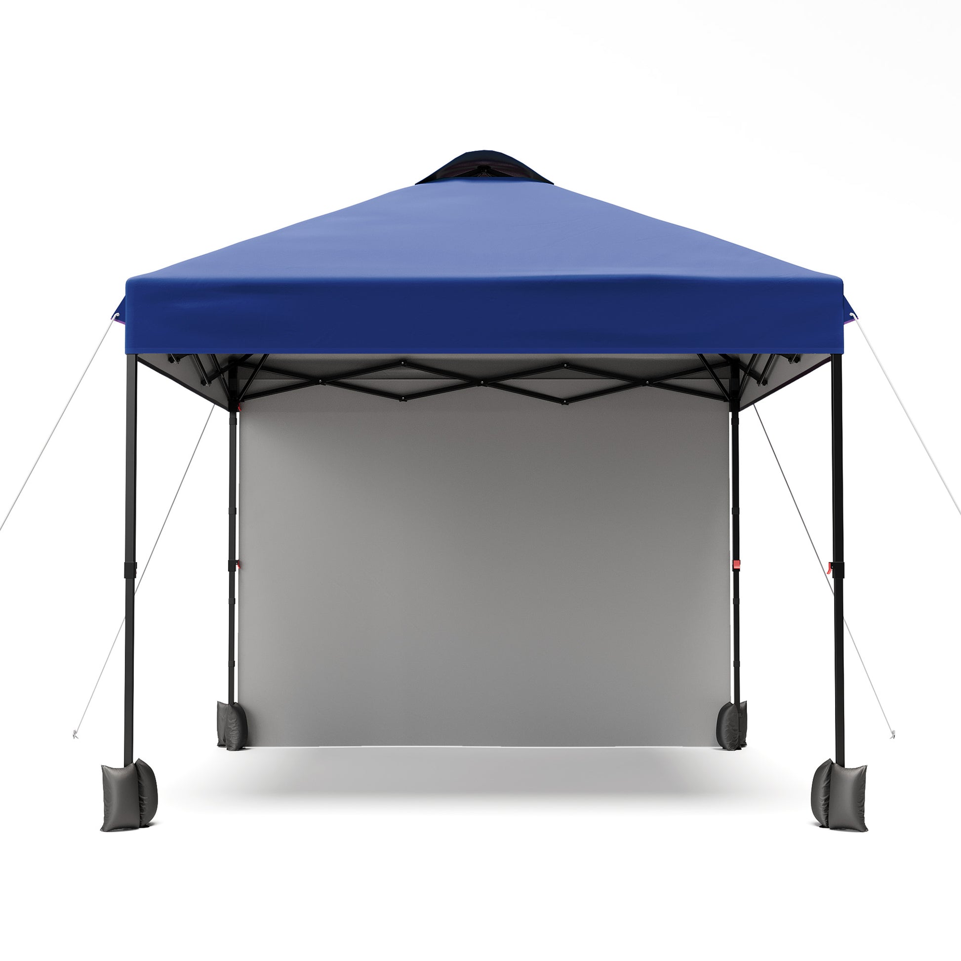 Garvee 10'x10' Pop Up Tent, Pop Up Canopy With Sidewall, UPF 50+, Easy to Set Up Outdoor Canopy, Adjustable Portable Gazebo for Parties, Camping, Gazebo With Wheel Cover Bag, 4 Sand Bags, 4 Ropes and 8 Spikes