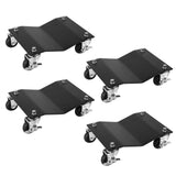 Garvee Car Dolly Set of 2, Heavy Duty Wheel Dollies, 5,000 Lbs Total Capacity Vehicle Dolly with Rotating Wheels for Moving Vehicles, Trailers, Motorcycles, Truck, Boat, Black