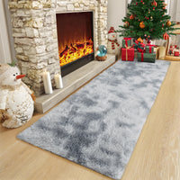 Garvee Fluffy & Sheepskin Light Grey 2x8 Area Rug for Living Room Plush Shag Rugs for Bedroom Nursery Room Soft Shaggy Rug Anti-Slip Kids Playroom Fuzzy Rugs for Dining Room Decor Floor Carpet