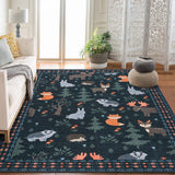 Garvee Soft Geometric Bedroom Rugs Memory Foam Carpet Floral Cozy Area Rugs for Living Room Non-Slip 0.3 Inch Grey - Black