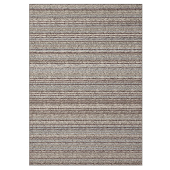 Garvee 9x12 Area Rug Modern Striped Rugs for Living Room Printed Braid Rugs Large Area Rugs Non-Slip Soft Gradient Rug for Bedroom Print Thin Abstract Carpet for Home Office, Camel