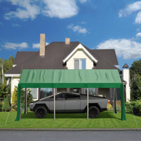 Garvee Heavy Duty 13x20 ft Carport with Reinforced Frame, UV-Resistant Waterproof PE, Large Space, Easy Setup, Portable Garage for Full-Size Pickup & Boats