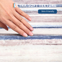 Garvee Washable Area Rug 5x7 Modern Strip Throw Rug with Non-Slip Backing, Stain-Resistant Contemporary Accent Carpet, Soft Low Pile Indoor Mat for Bedroom, Office