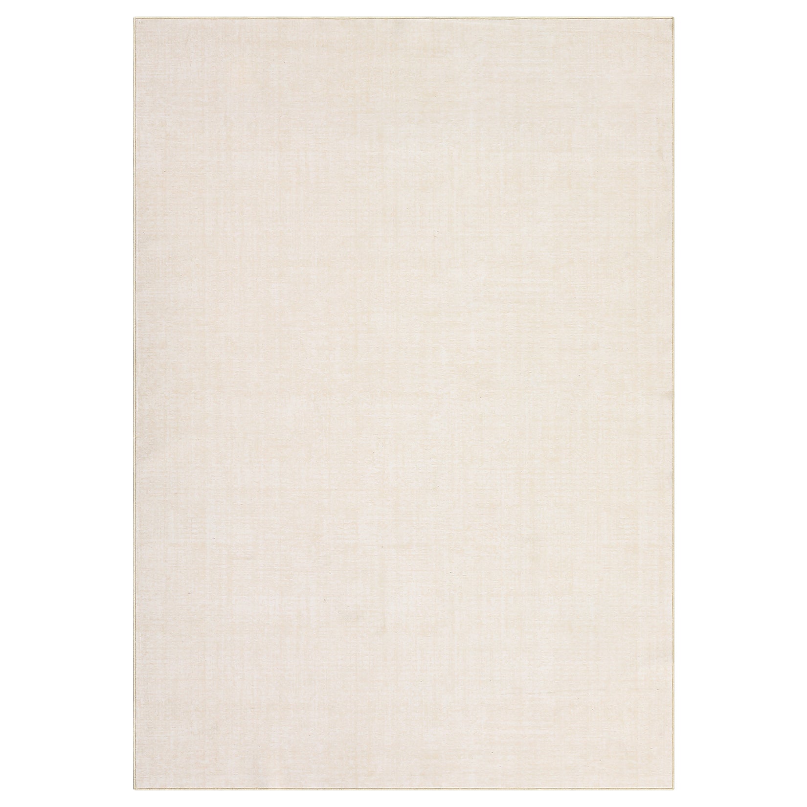Garvee Washable Area Rug 10x13 Modern Solid Distressed Design Non-Slip Backing Polyester Fiber Durable Low Pile for Living Room Bedroom Dining