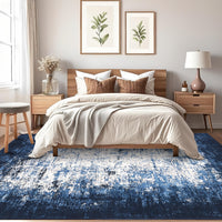 Garvee Living Room Rug 8x10 Modern Abstract Carpet with Non-Slip Backing, Ultra-Soft Pearl Velvet, Low Pile, Machine Washable, Indoor Living Room Bedroom