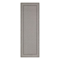 Garvee Indoor Area Rug Weather Resistant Easy to Clean Ultra Thin Non Slip Stain Resistant Floor Mat for Dining Room Bedroom Beige 2x6Ft