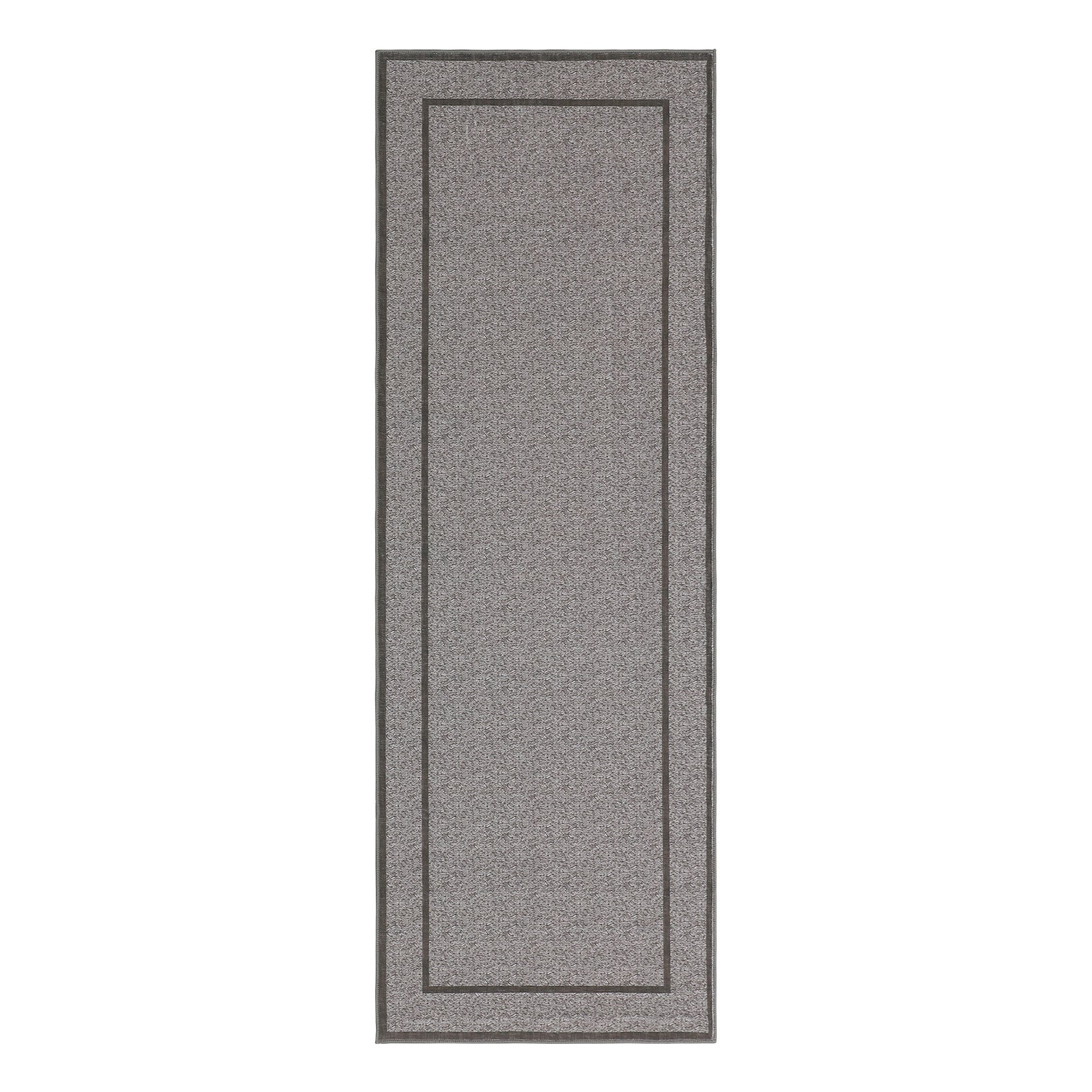 Garvee Indoor Area Rug Weather Resistant Easy to Clean Non Slip Stain Resistant Brown 2x6Ft