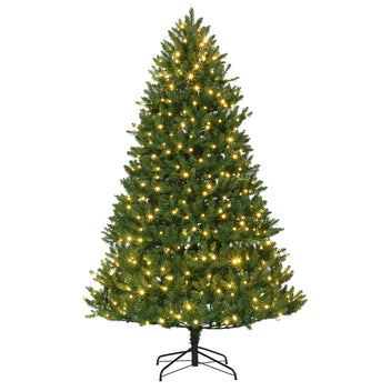 Garvee 6ft Artificial Christmas Tree, Realistic Full Shape Xmas Tree with 1584 Branch Tips, Fake Christmas Tree with Foldable Metal Base Stand, Home, Office, Party Decoration-Green