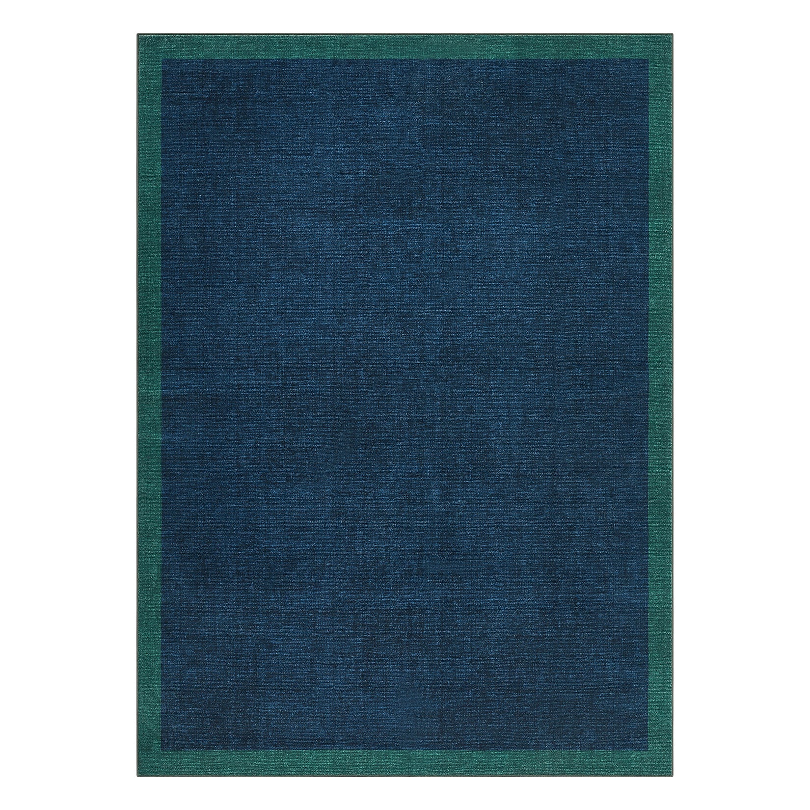 Garvee Washable Area Rug 8x10 Geometric Modern Ultra Soft Non Slip Living Room Bedroom Carpet Blue Teal