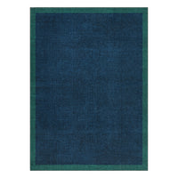 Garvee Washable Area Rug 8x10 Geometric Modern Ultra Soft Non Slip Living Room Bedroom Carpet Blue Teal