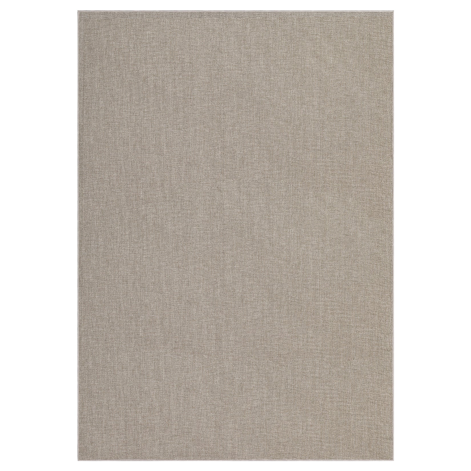 Garvee Large Washable Rug 9x12 Taupe Modern Solid Non-Slip Woven Textured Rug for Living Room Bedroom Office